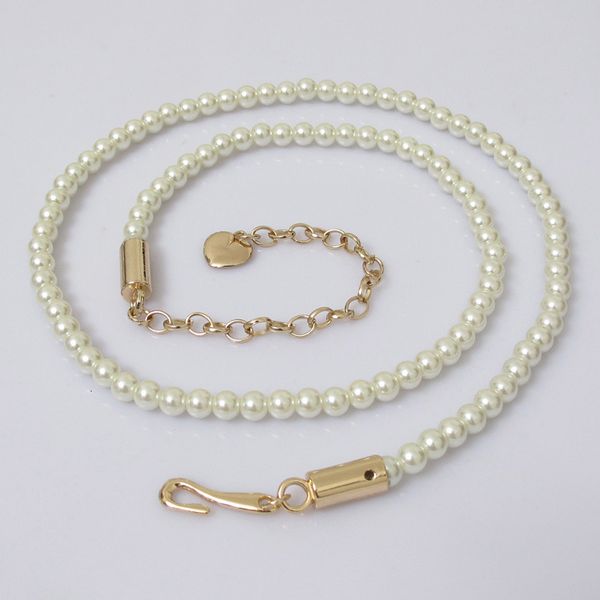 elongated fashion pearl waist chain large size thin belt decoration beaded simple skirt accessories, Black;brown
elongated fashion pearl waist chain large size thin belt decoration beaded simple skirt accessories, Black;brown
