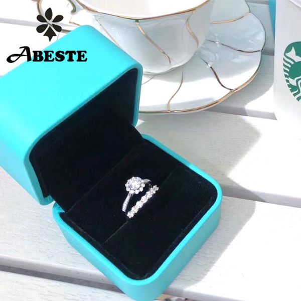 cluster rings ani 18k white gold (au750) bridal set 0.50 ct engagement ring real natural diamond for women wedding band, Golden;silver
cluster rings ani 18k white gold (au750) bridal set 0.50 ct engagement ring real natural diamond for women wedding band, Golden;silver