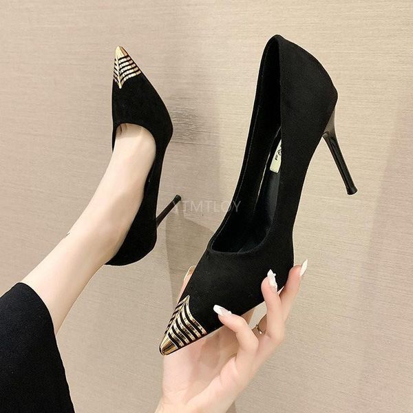 2021 slip on shoes women high heels pointed pumps shallow mouth sandals ladies all-match latest zapatos de mujer plataforma, Black
2021 slip on shoes women high heels pointed pumps shallow mouth sandals ladies all-match latest zapatos de mujer plataforma, Black