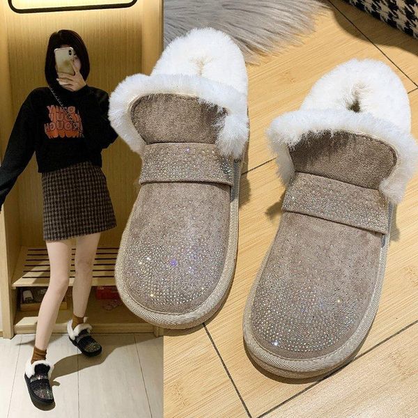 boots crystal woman snow keep warm thick plush women 2021 fashion winter shoes non slip platform waterproof ankle, Black
boots crystal woman snow keep warm thick plush women 2021 fashion winter shoes non slip platform waterproof ankle, Black