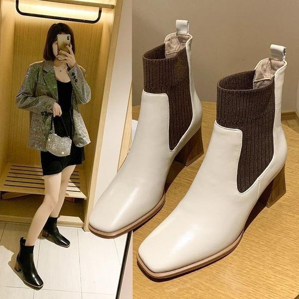 boots one yona 2021 winter est women comfortable low high heels slip-on mixed colors fashion, Black
boots one yona 2021 winter est women comfortable low high heels slip-on mixed colors fashion, Black