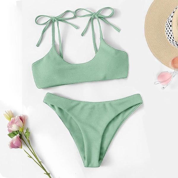 women's swimwear swimming suit for women bikinis set pure color bathing bandeau bikini maillot de bain femme, White;black
women's swimwear swimming suit for women bikinis set pure color bathing bandeau bikini maillot de bain femme, White;black