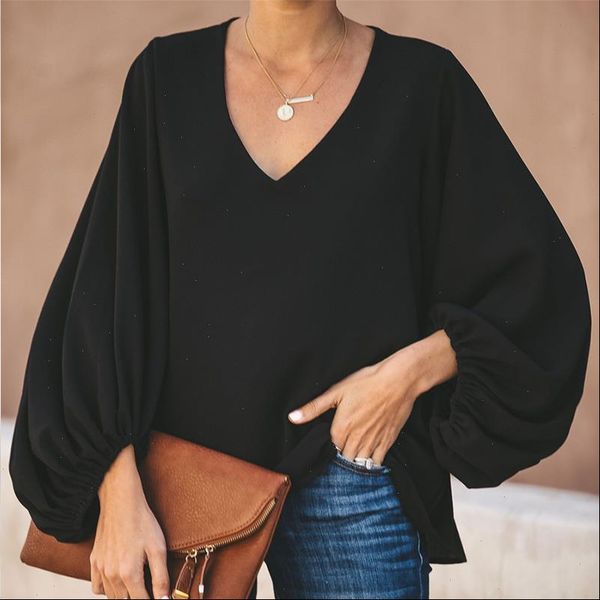 chiffon v veck womens blouse lantern long sleeve plain loose summer shirts ladies 2021 oversized elegant blouses female, White
chiffon v veck womens blouse lantern long sleeve plain loose summer shirts ladies 2021 oversized elegant blouses female, White