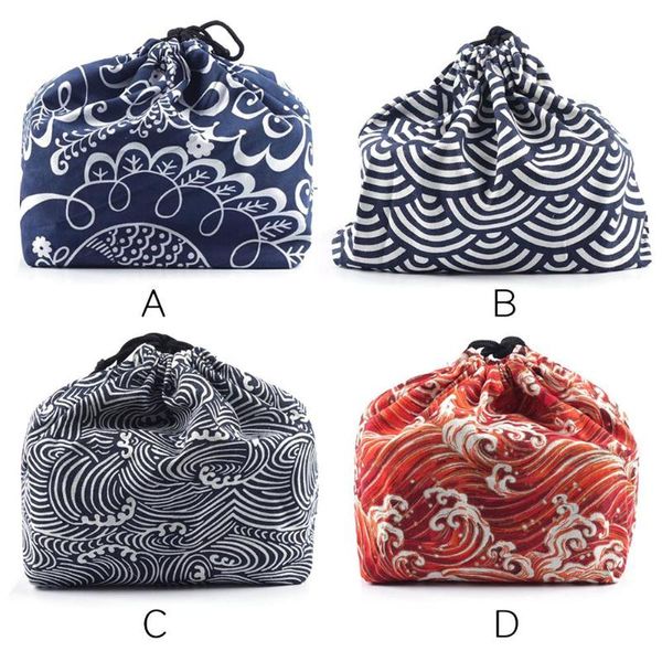 hanging baskets japanese style lunch box bag drawstring bento tote pouch portable children storage travel tableware
hanging baskets japanese style lunch box bag drawstring bento tote pouch portable children storage travel tableware