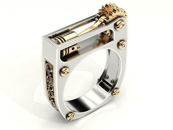 wedding rings choucong vintage mechanical gear ring 925 sterling silver zircon cz unique party band for women men jewelry, Slivery;golden
wedding rings choucong vintage mechanical gear ring 925 sterling silver zircon cz unique party band for women men jewelry, Slivery;golden