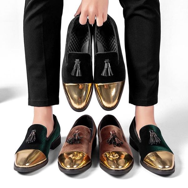 dress shoes emosewa autumn men quality formal slip on business oxford brand wedding pointy 38-45, Black
dress shoes emosewa autumn men quality formal slip on business oxford brand wedding pointy 38-45, Black