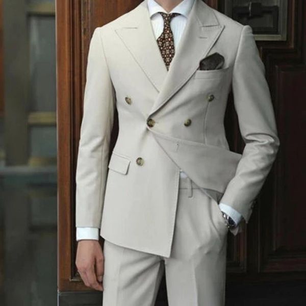 men's suits & blazers grey formal men wedding tuxedo double breasted jackets with pants groom blazer custom made 2 pieces set costume h, White;black
men's suits & blazers grey formal men wedding tuxedo double breasted jackets with pants groom blazer custom made 2 pieces set costume h, White;black