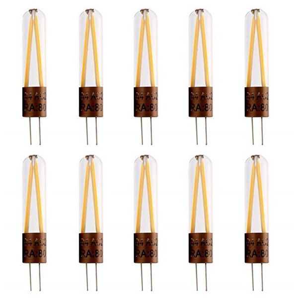 bulbs 10pcs g4 2w cob filament led light bi-pin lights lampada spotlight chandelier replace incandescent lamp ac220-240v
bulbs 10pcs g4 2w cob filament led light bi-pin lights lampada spotlight chandelier replace incandescent lamp ac220-240v