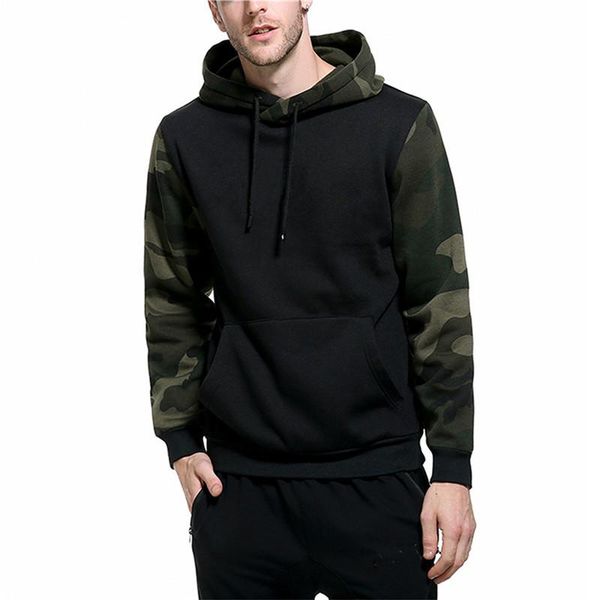 men's hoodies & sweatshirts men military camouflage autumn winter hooded male camo hoody hip hop streetwear clothing, Black
men's hoodies & sweatshirts men military camouflage autumn winter hooded male camo hoody hip hop streetwear clothing, Black