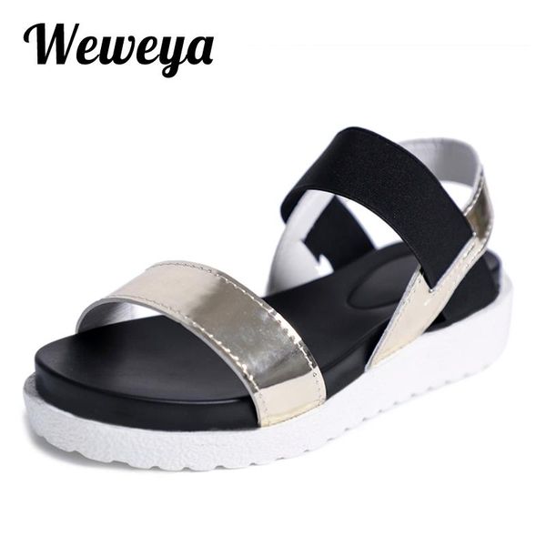 dress shoes weweya mixed color sandal woman elastic band summer gladiator sandals women flat platform sandalias mujer 40, Black
dress shoes weweya mixed color sandal woman elastic band summer gladiator sandals women flat platform sandalias mujer 40, Black