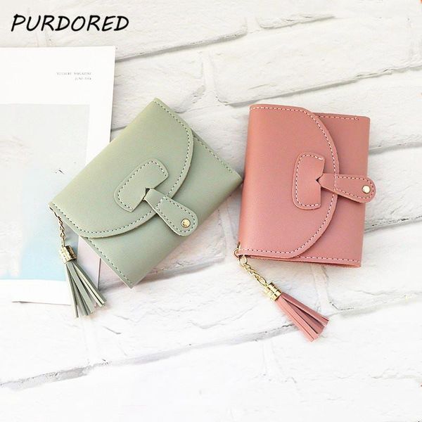 card holders purdored 1 pc women mini wallet soft leather business holder bank cards female slim minimalist, Brown;gray
card holders purdored 1 pc women mini wallet soft leather business holder bank cards female slim minimalist, Brown;gray