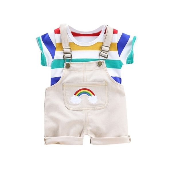 2pcs/set summer boys clothes set cartoon toddler baby infant girls outfits t-shirt+bib pants kids clothing sets tracksuit 210309, White
2pcs/set summer boys clothes set cartoon toddler baby infant girls outfits t-shirt+bib pants kids clothing sets tracksuit 210309, White