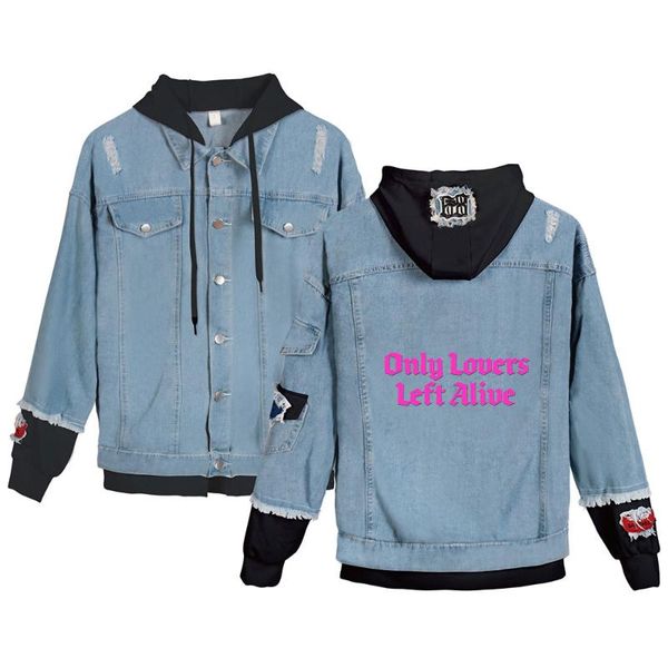 women's jackets only lovers left alive printed cool denim jacket fashion hoodies winter outerwear & coats 2021 streetwear casual coat, Black;brown
women's jackets only lovers left alive printed cool denim jacket fashion hoodies winter outerwear & coats 2021 streetwear casual coat, Black;brown