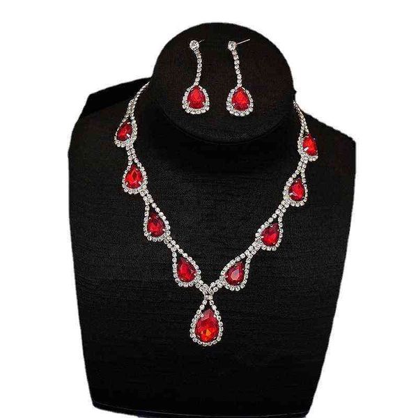 selling bride necklace set high-grade versatile color clavicle chain earrings two-piece set, Silver
selling bride necklace set high-grade versatile color clavicle chain earrings two-piece set, Silver