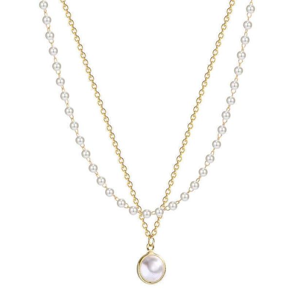 pendant necklaces jewellery korean fashion double layer pearl clavicle chain cool design female choker wedding necklace for women, Silver
pendant necklaces jewellery korean fashion double layer pearl clavicle chain cool design female choker wedding necklace for women, Silver