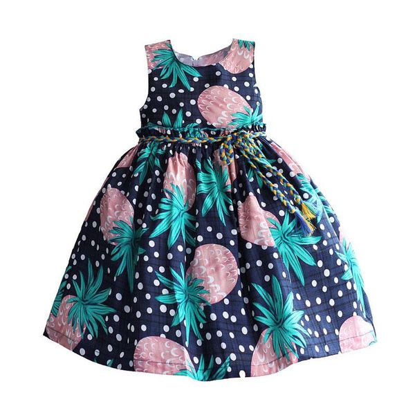 girl's dresses girls dress pineapple dot print colorful sashes kids party for clothes baby vestidos infantil size 3-8t, Red;yellow
girl's dresses girls dress pineapple dot print colorful sashes kids party for clothes baby vestidos infantil size 3-8t, Red;yellow