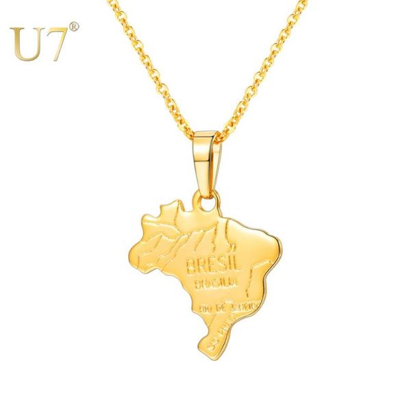 pendant necklaces u7 brazil/india nation map 15 countries gold color necklace for women/men jewelry gift collier bijoux fashion p1195, Silver
pendant necklaces u7 brazil/india nation map 15 countries gold color necklace for women/men jewelry gift collier bijoux fashion p1195, Silver