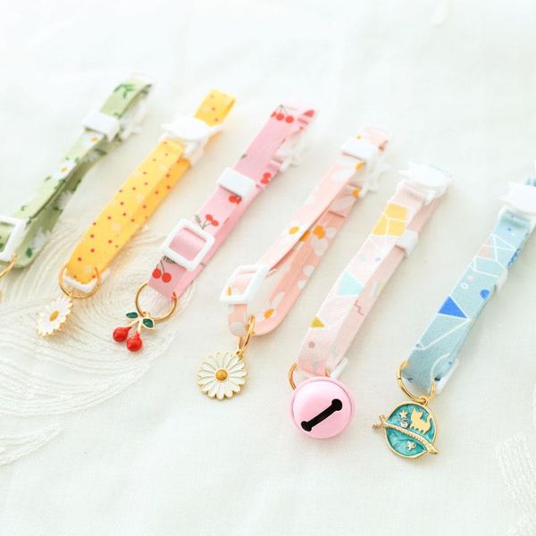 cat collars & leads pet cute little daisy collar with bell summer adjustable necklace dog cartoon puppy accessories kitten
cat collars & leads pet cute little daisy collar with bell summer adjustable necklace dog cartoon puppy accessories kitten