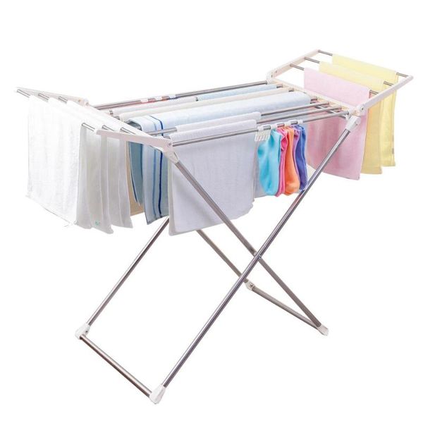 byn metal wing style foldable clothes drying racks for laundry indoor outdoor collapsible towel rod rack with socks clip dq1808
byn metal wing style foldable clothes drying racks for laundry indoor outdoor collapsible towel rod rack with socks clip dq1808