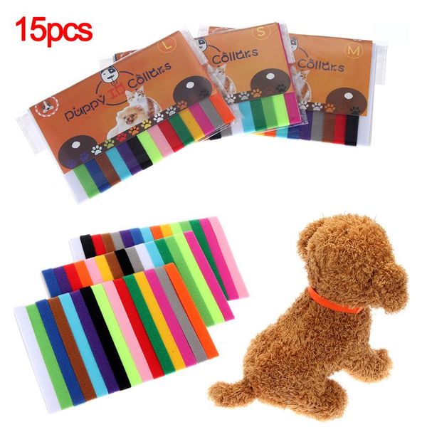 cat collars & leads 15pcs/set identification id whelp kitten dog velvet practical nylon reusable puppy colorful necklace pet supplies
cat collars & leads 15pcs/set identification id whelp kitten dog velvet practical nylon reusable puppy colorful necklace pet supplies