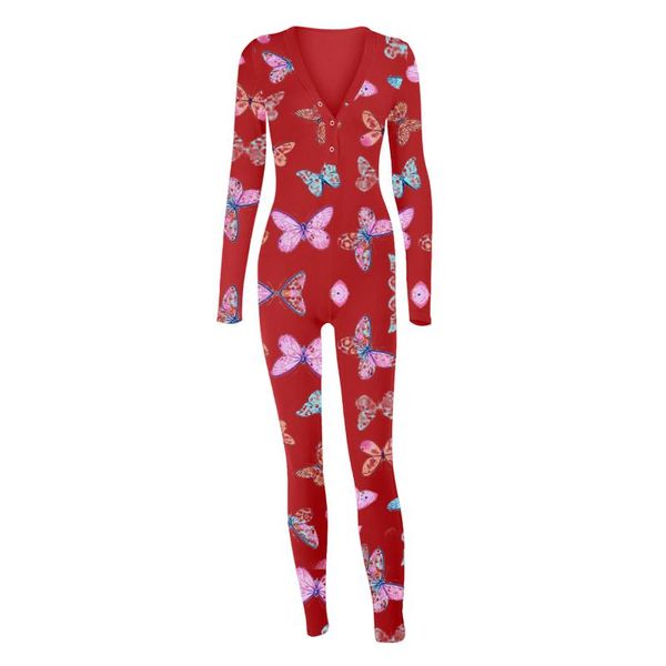 women's bubuttoned flap pajamas, long sleeve bodycon bodysuit one piece printed jumpsuit rompers, White;black
women's bubuttoned flap pajamas, long sleeve bodycon bodysuit one piece printed jumpsuit rompers, White;black