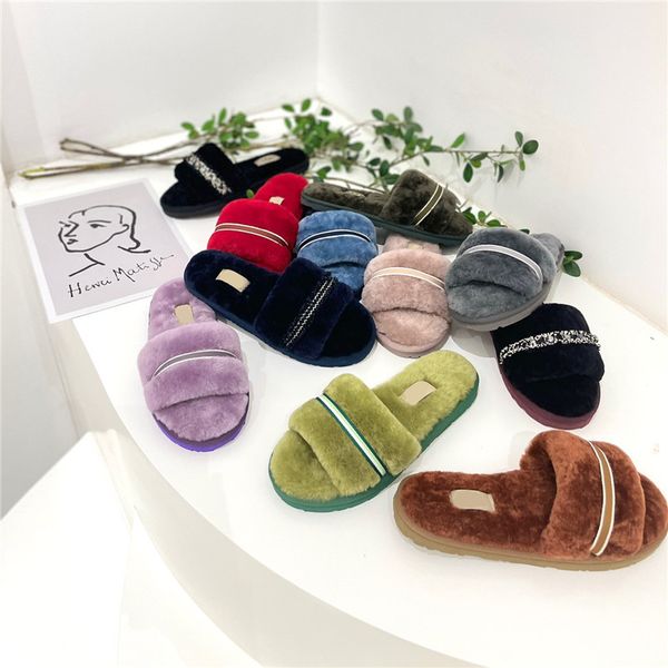 luxury woolslippers ladies wool slippers slides winter fur fluffy furry warm letters sandals comfortable fuzzy girl flip flop autumnwinter i, Black
luxury woolslippers ladies wool slippers slides winter fur fluffy furry warm letters sandals comfortable fuzzy girl flip flop autumnwinter i, Black