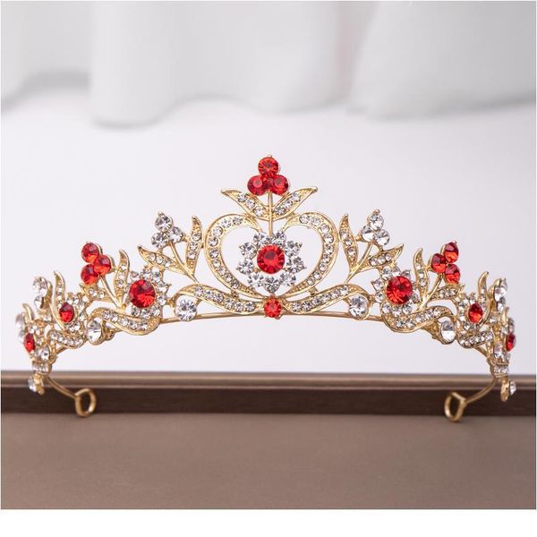 trendy gold redrhinestone crystal crown flower bridal hair accessories wedding headpiece hair ornaments bride hair jewel qylocm, Silver
trendy gold redrhinestone crystal crown flower bridal hair accessories wedding headpiece hair ornaments bride hair jewel qylocm, Silver