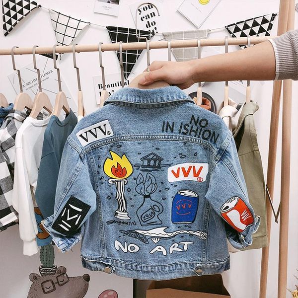 childrens denim jackets boys trench jean girls kids clothing baby coat casual outerwear windbreaker spring autumn 2 6y, Blue;gray
childrens denim jackets boys trench jean girls kids clothing baby coat casual outerwear windbreaker spring autumn 2 6y, Blue;gray