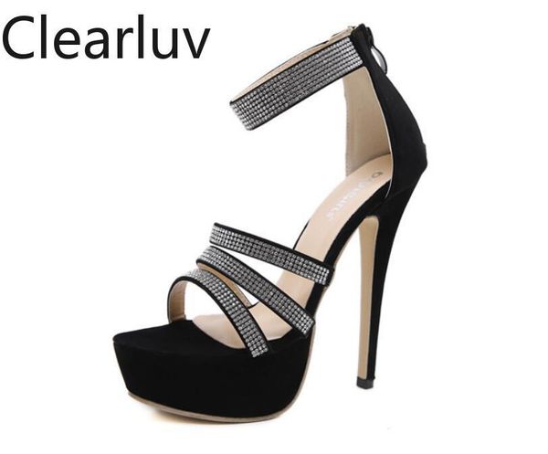 sandals sandal women 2021 thin heels shoes with party platform luxury rhinestone high ankle buckle heel large size .5, Black
sandals sandal women 2021 thin heels shoes with party platform luxury rhinestone high ankle buckle heel large size .5, Black