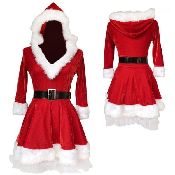 casual dresses womens red v neck hooded party dress costume santa costumes christmas fancy with belt, Black;gray
casual dresses womens red v neck hooded party dress costume santa costumes christmas fancy with belt, Black;gray