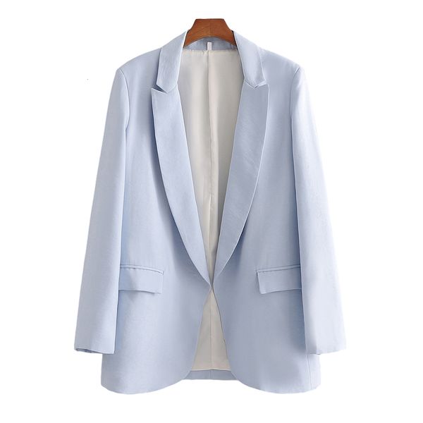 2021 new elegant women blazer fashion vintage solid loose work wear outerwear female jacket 8d05, White;black
2021 new elegant women blazer fashion vintage solid loose work wear outerwear female jacket 8d05, White;black