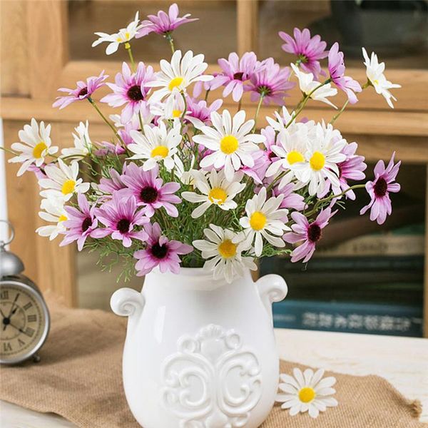 decorative flowers & wreaths artificial dasiy silk fake stamen small daisy 5 heads/branch for wedding holding home decor
decorative flowers & wreaths artificial dasiy silk fake stamen small daisy 5 heads/branch for wedding holding home decor