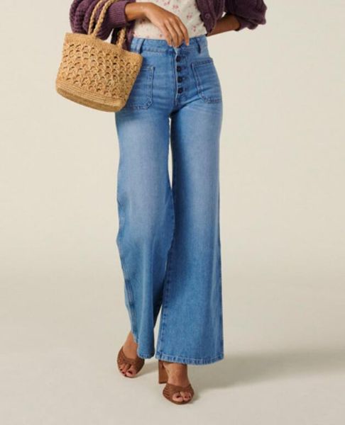 women's jeans women pants 2021 autumn and winter flared trousers european beauty, Blue
women's jeans women pants 2021 autumn and winter flared trousers european beauty, Blue