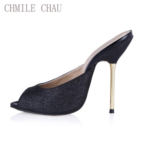 dress shoes chmile chau glitter party shoe women peep toe thin high iron heel ladies slide sandals plus sizes zapatos mujer 3845-fa8, Black
dress shoes chmile chau glitter party shoe women peep toe thin high iron heel ladies slide sandals plus sizes zapatos mujer 3845-fa8, Black