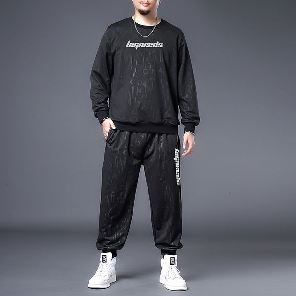 2021 new plus size 7xl 6xl men's jogging set homme workout fitness tracksuit men long sleeves sweatshirts sporting suit pant sets male, Gray
2021 new plus size 7xl 6xl men's jogging set homme workout fitness tracksuit men long sleeves sweatshirts sporting suit pant sets male, Gray