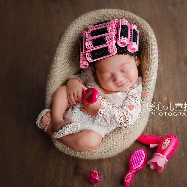 2021 newborn toys for newborn pgraphy props baby hairdryer set mini perm rods cap shoots p prop accessories hair style, Yellow
2021 newborn toys for newborn pgraphy props baby hairdryer set mini perm rods cap shoots p prop accessories hair style, Yellow