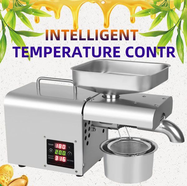 oil pressers 110v-220v automatic stainless steel press,cold machine,home presser, sunflower olive extractor, x1
oil pressers 110v-220v automatic stainless steel press,cold machine,home presser, sunflower olive extractor, x1