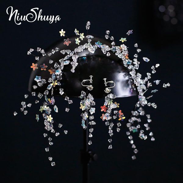 niushuya black headbands hairbands graceful star flower headdress brides party dress crowns wedding hair accessories, Golden;silver
niushuya black headbands hairbands graceful star flower headdress brides party dress crowns wedding hair accessories, Golden;silver