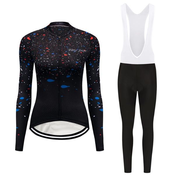 racing sets women cycling jersey road bike clothing set bicycle mtb dress clothes sport jumpsuit suit mountain retro uniform kit maillot bmx, Black;blue
racing sets women cycling jersey road bike clothing set bicycle mtb dress clothes sport jumpsuit suit mountain retro uniform kit maillot bmx, Black;blue