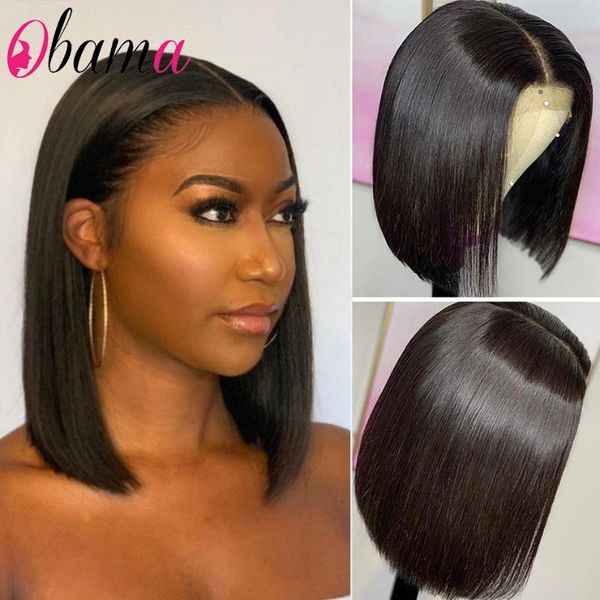 lace wigs human hair bob 4x4 closure pre plucked with baby blunt cut 8-16inch front straight wig for black women, Black;brown
lace wigs human hair bob 4x4 closure pre plucked with baby blunt cut 8-16inch front straight wig for black women, Black;brown