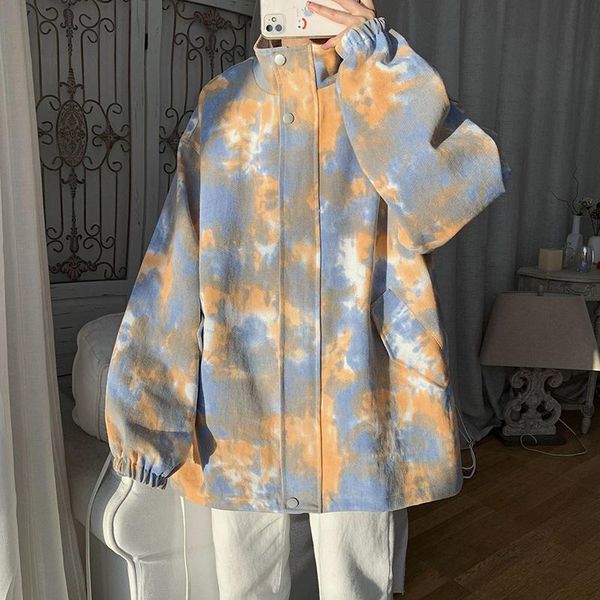 men's jackets autumn cotton tie-dye jacket fashion retro casual camouflage mens streetwear loose hip-hop bomber men m-2xl, Black;brown
men's jackets autumn cotton tie-dye jacket fashion retro casual camouflage mens streetwear loose hip-hop bomber men m-2xl, Black;brown