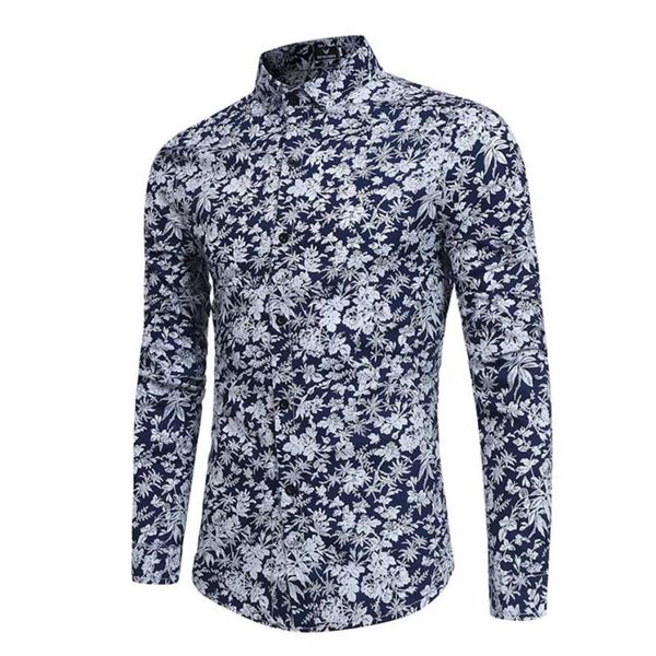 mens summer casual slim long sleeve printed shirt fashion turn down collar male breathable shirts, White;black
mens summer casual slim long sleeve printed shirt fashion turn down collar male breathable shirts, White;black