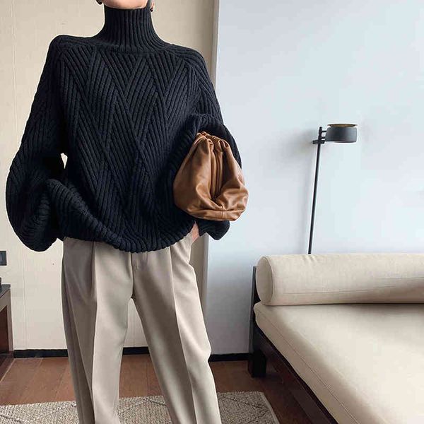 women's sweaters autumn winter thick women knitted ribbed pullover long sleeve turtleneck slim jumper soft warm pull femme tetd, White;black
women's sweaters autumn winter thick women knitted ribbed pullover long sleeve turtleneck slim jumper soft warm pull femme tetd, White;black