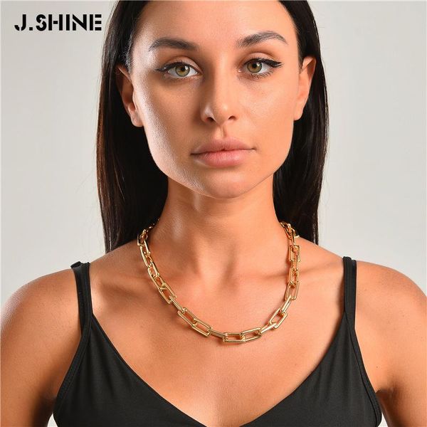 jshine punk fashion jewelry 2021 gold color bold metal cuban chains links chunky statement choker necklace for women, Silver
jshine punk fashion jewelry 2021 gold color bold metal cuban chains links chunky statement choker necklace for women, Silver