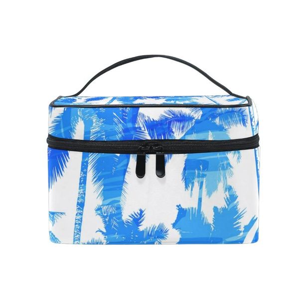 cosmetic bags & cases fengju bag portable travel organizer hanging toiletry case storage tote for girls woman blue palm
cosmetic bags & cases fengju bag portable travel organizer hanging toiletry case storage tote for girls woman blue palm