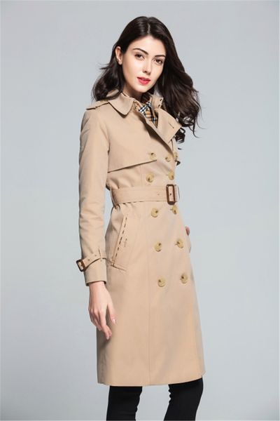 women's trench coats long classic windbreaker waterproof british high-end english style autumn winter gabadian solid color size coat a8, Tan;black
women's trench coats long classic windbreaker waterproof british high-end english style autumn winter gabadian solid color size coat a8, Tan;black