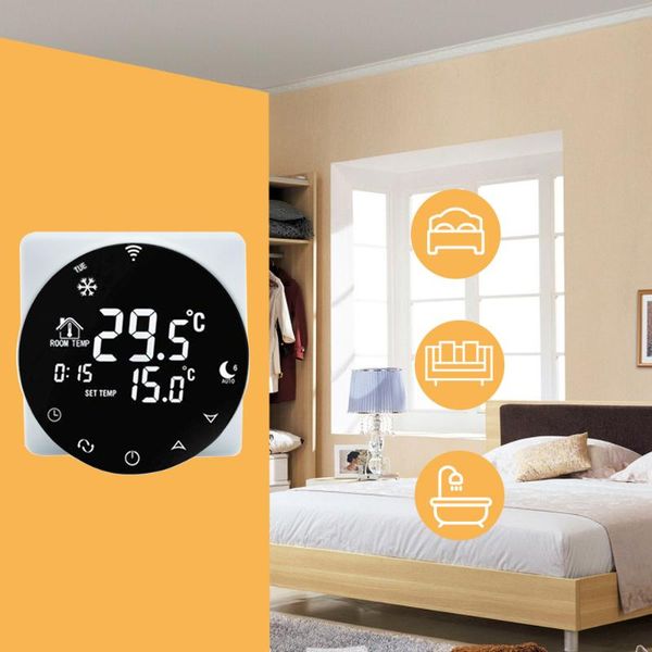 smart home control wifi thermostat programmable alexa water /electric/gas boiler heating temperature controller lcd winter
smart home control wifi thermostat programmable alexa water /electric/gas boiler heating temperature controller lcd winter