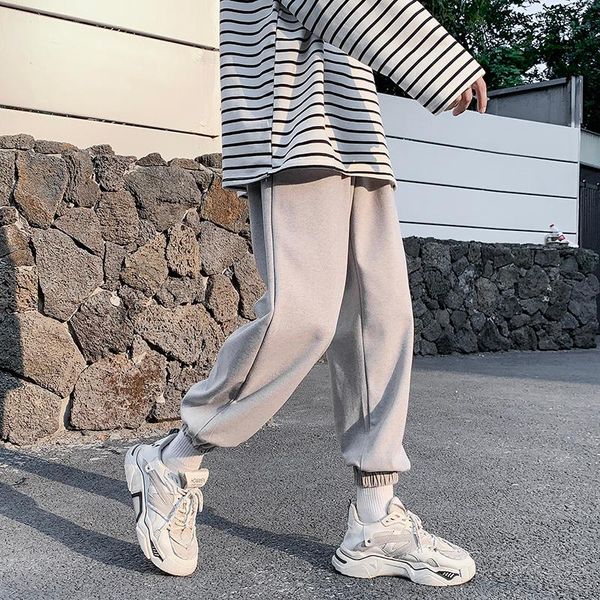 men's pants streetwear sweatpants casual men fashion harem ankle-length mens joggers sportwear trousers, Black
men's pants streetwear sweatpants casual men fashion harem ankle-length mens joggers sportwear trousers, Black