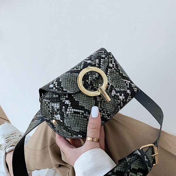 stylish women handbag satchel snake skin print shoulder waist bag purse satchel, Black;blue
stylish women handbag satchel snake skin print shoulder waist bag purse satchel, Black;blue