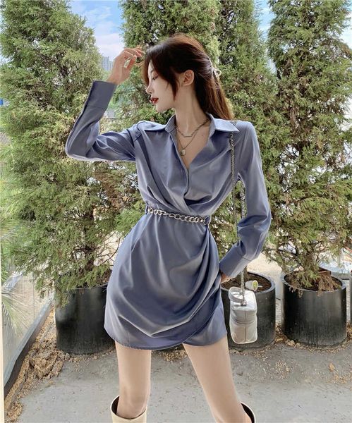 french celebrity light luxury high shirt dr's dign sense of niche chain waist closing thin hip wrap skirt, Black;gray
french celebrity light luxury high shirt dr's dign sense of niche chain waist closing thin hip wrap skirt, Black;gray